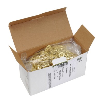 OEILLET10L - Oeillets 10mm en laiton pour presse x1000