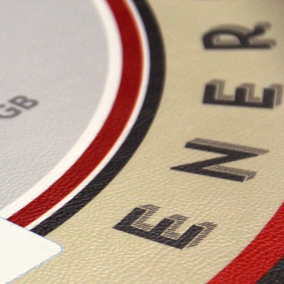 PCLEATHER - Transparent effet Cuir Petit Grain