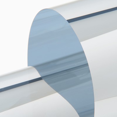 REFLECT15X - Film argent aspect réfléchissant extérieur 15%