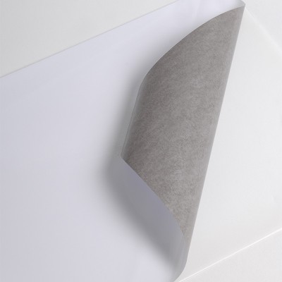 HX240WG2 - Blanc Brillant adh permanent gris